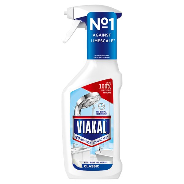 Viakal Classic Limescale Remover Spray Case of 10 Viakal