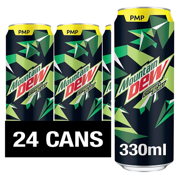 Mountain Dew Citrus Blast Can 330ml, Case of 24