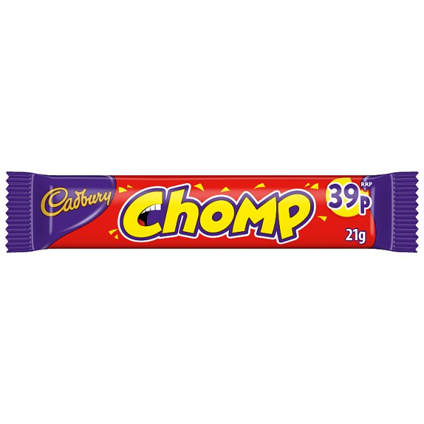 Cadbury Chomp Chocolate Bar 21g x 60