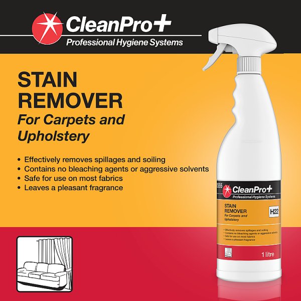 CleanPro+ Stain Remover 1 Litre x 6