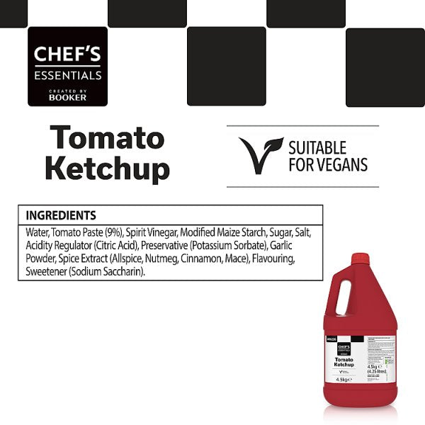 Chef's Essentials Tomato Ketchup 4.5kg