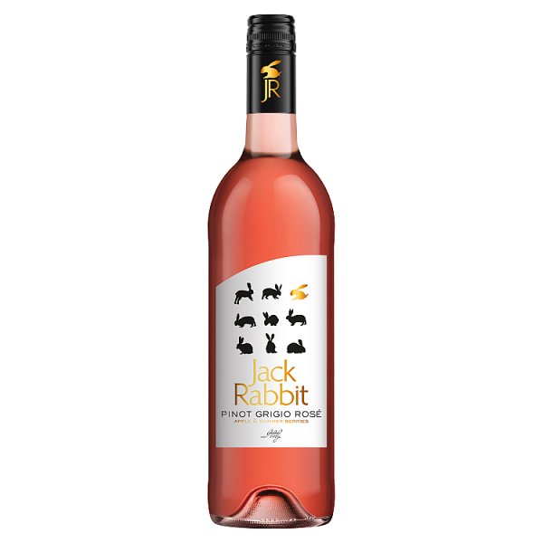 Jack Rabbit Pinot Grigio Rose 750ml, Case of 6 Jack Rabbit