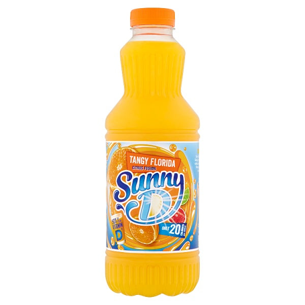 Sunny D Tangy Florida Citrus Fusion 1L, Case of 6 British Hypermarket-uk Sunny D