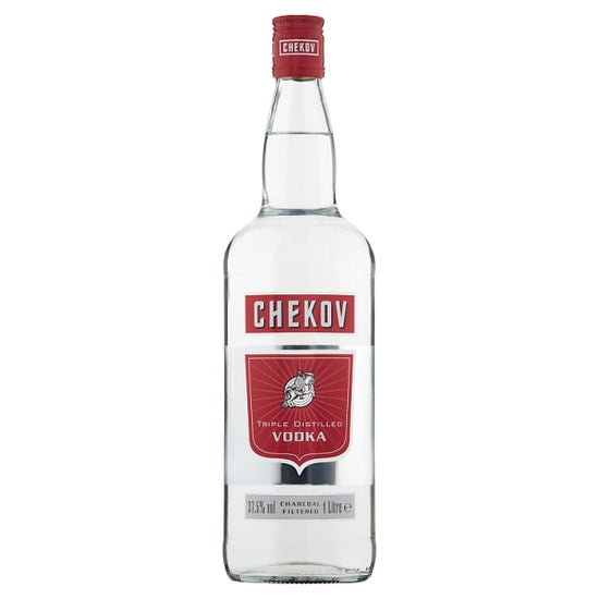 Chekov Vodka 1 Litre, Case of 6 Chekov