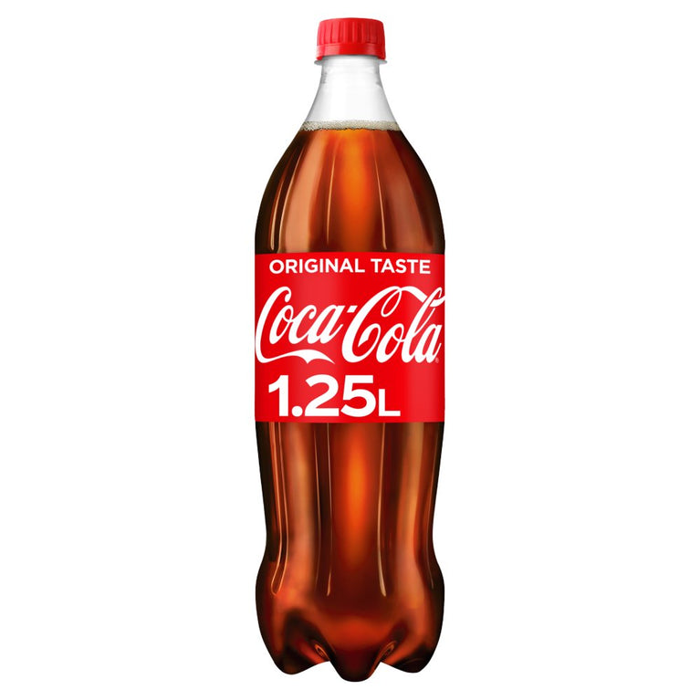 Coca Cola 1.25l, Case of 12 Coca-Cola