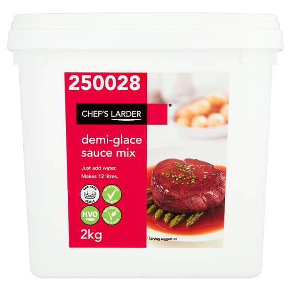Chef's Larder Demi-Glace Sauce Mix 2kg, Case of 2 Chef's Larder