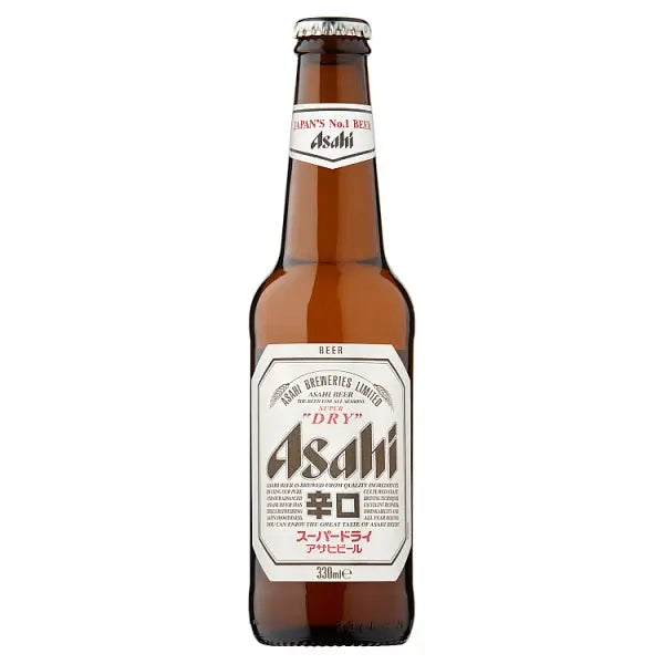 Asahi Super Dry 330ml, Case of 24 Asahi