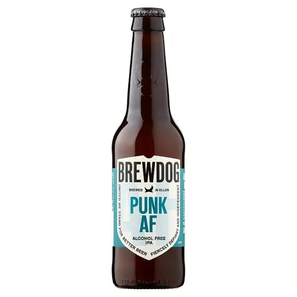 BrewDog Punk AF Alcohol Free IPA 330ml, Case of 12 BrewDog