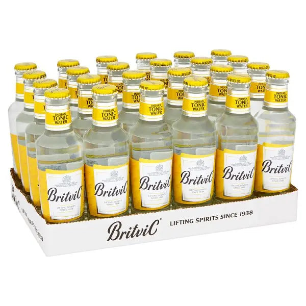Britvic Indian Tonic Water 200ml, Case of 24 Britvic