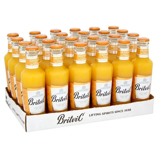 Britvic Orange Juice From Concentrate 200ml, Case of 24 (OFFER) Britvic