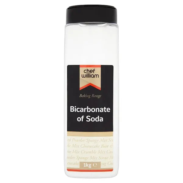 Chef William Bicarbonate of Soda 1kg, Case of 6 Chef William