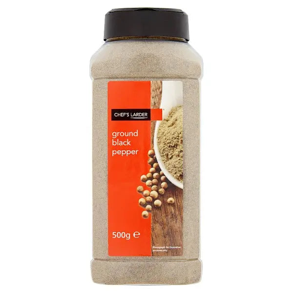 Chef's Larder Ground Black Pepper 500g Chef's Larder
