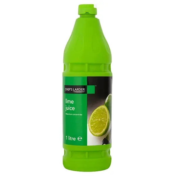 Chef's Larder Lime Juice 1 Litre, Case of 6 Chef's Larder