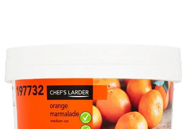 Chef's Larder Orange Marmalade 2.72kg, Case of 2 Chef's Larder