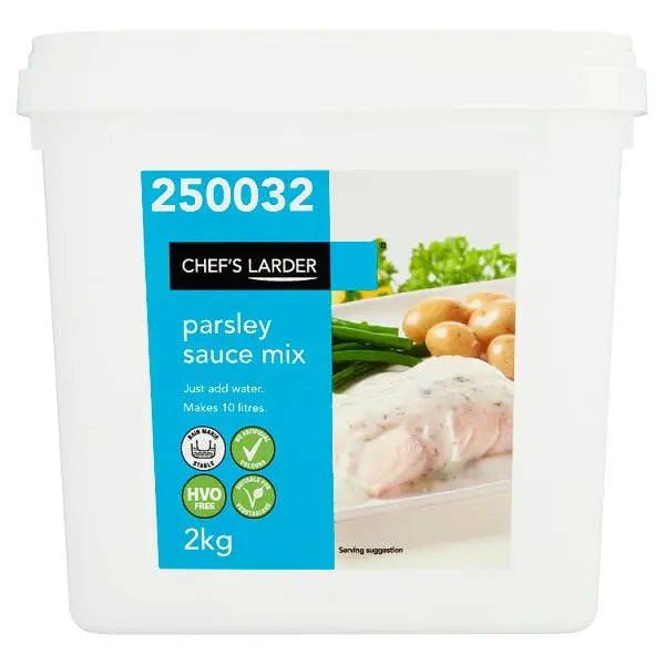 Chef's Larder Parsley Sauce Mix 2kg, Case of 4 British Hypermarket-uk Chef's Larder