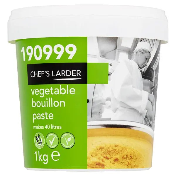 Chef's Larder Vegetable Bouillon Paste 1kg, Case of 2 Chef's Larder