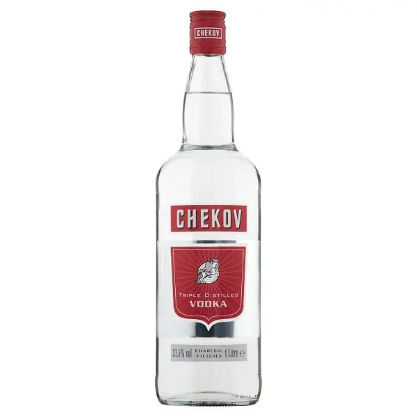 Chekov Vodka 1 Litre, Case of 6 Chekov