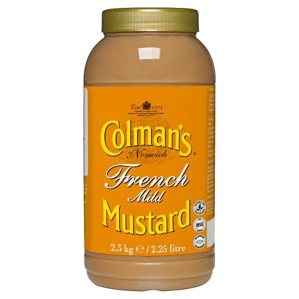 Colman's French Mild Mustard 2.25L Colman's