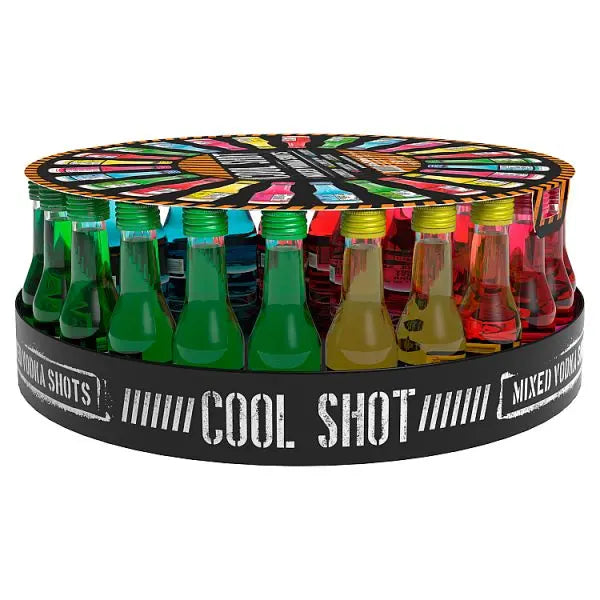 Cool Shot Mixed Vodka Shots 61 x 20ml Cool Shot