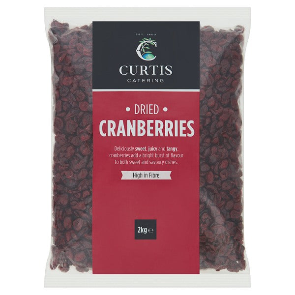 Curtis Catering Dried Cranberries 2kg British Hypermarket-uk Curtis Catering