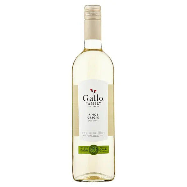 Gallo Family Vineyards Pinot Grigio White Wine 750ml, Case of 6 Gallo