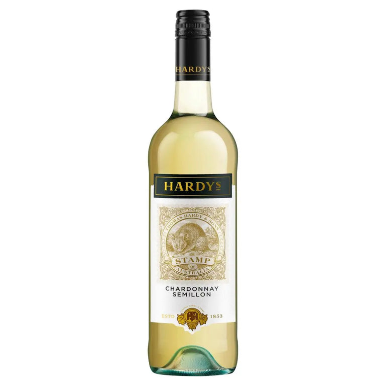 Hardys Stamp Chardonnay Semillon 750ml, Case of 6 British Hypermarket-uk
