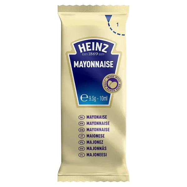 Heinz Mayonnaise Sachets 200 x 9.5g Heinz