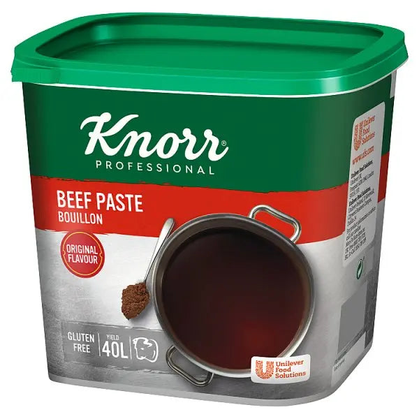 Knorr Professional Beef Paste Bouillon 1kg, Case of 2 Knorr