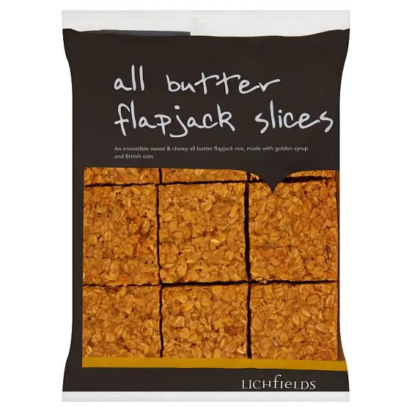 Lichfields All Butter Flapjack Slices 675g Lichfields