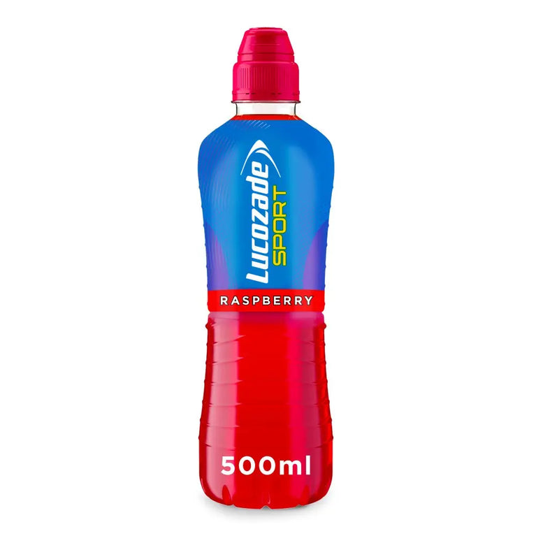 Lucozade Sport Raspberry 500ml, Case of 12 Lucozade