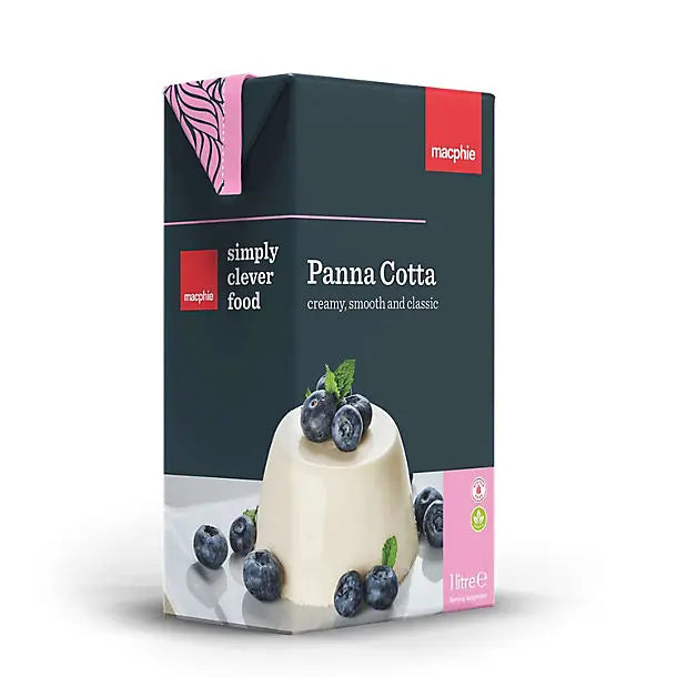 Macphie Panna Cotta 1 Litre, Case of 12 Macphie