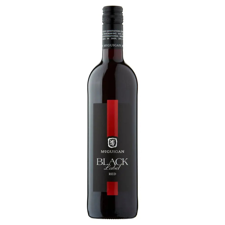 McGuigan Black Label Red 75cl, Case of 6 McGuigan