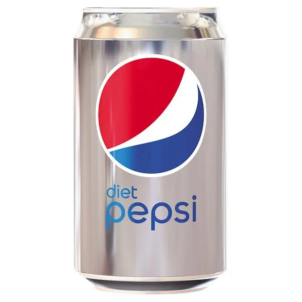 Pepsi Diet 330ml, Case of 24 Pepsi