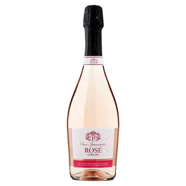Vino Spumante Rose 75cl, Case of 6 British Hypermarket-uk Vino Spumante