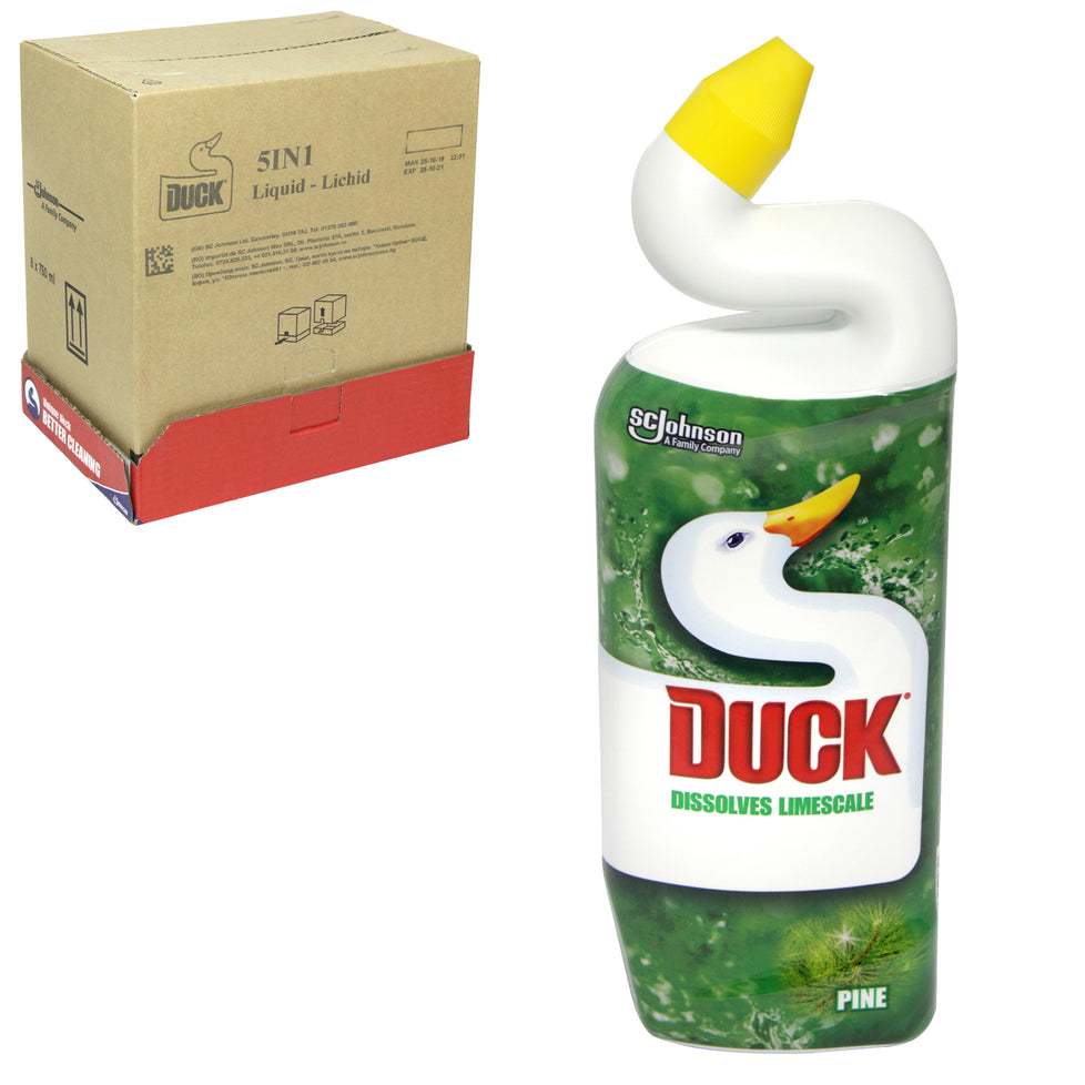 Duck Toilet Liquid Cleaner Pine 750ml Case of 8 SCJonson
