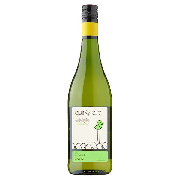 Quirky Bird Chenin Blanc 75cl, Case of 6 Quirky Bird