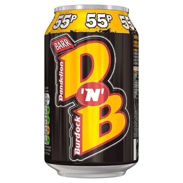 Barr DNB 330ml Can PMP 55p, Case of 24 Barr