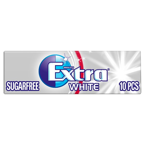 EXTRA White Chewing Gum Sugarfree 10 Pieces