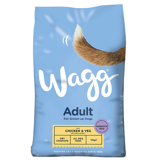 Wagg Adult Dog Complete Chicken with Veg & Tasty Gravy 12kg Wagg