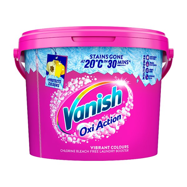 Vanish Oxi Action Laundry Booster Powder 2.4 kg Case of 1 Vanish