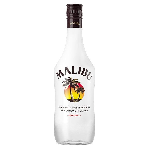 Malibu Original White Rum with Coconut Flavour 70cl Malibu