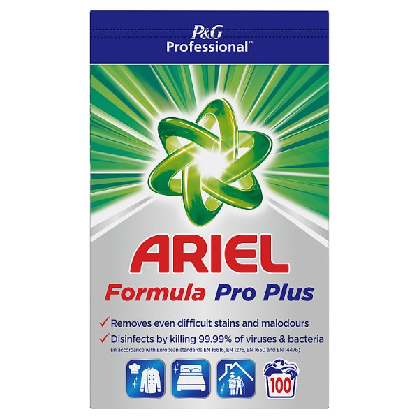 Ariel Professional Powder Detergent Antibacterial Case of 1 Ariel