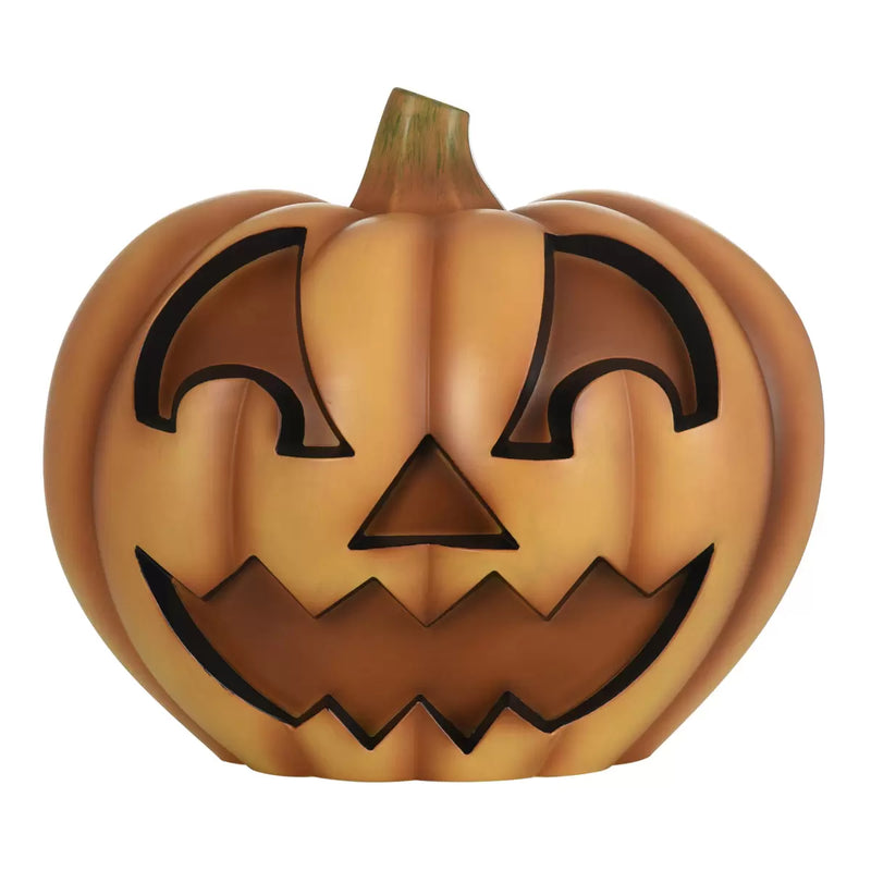 Halloween 18.5 Inch (47cm) Pumpkin with Flickering Flame and Sound British Hypermarket-uk