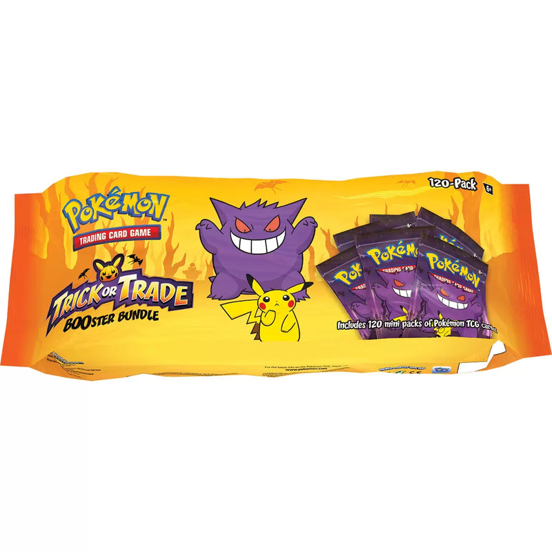 Pokémon Trading Card Game: Trick or Trade BOOster Bundle - 120 Pack (6+ Years) British Hypermarket-uk