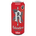 Relentless Cherry Energy Drink 500ml PM £1 , Case of 12 Relentless