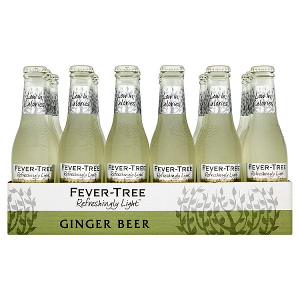 Fever-Tree Refreshingly Light Premium Ginger Beer 24 x 200ml