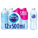 Nestle Pure Life Still Spring Water 12x500ml - British Hypermarket-uk