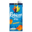 Rubicon Still Mango Juice Drink 1 Litre [PM £1.49](Case of 12) - British Hypermarket-uk