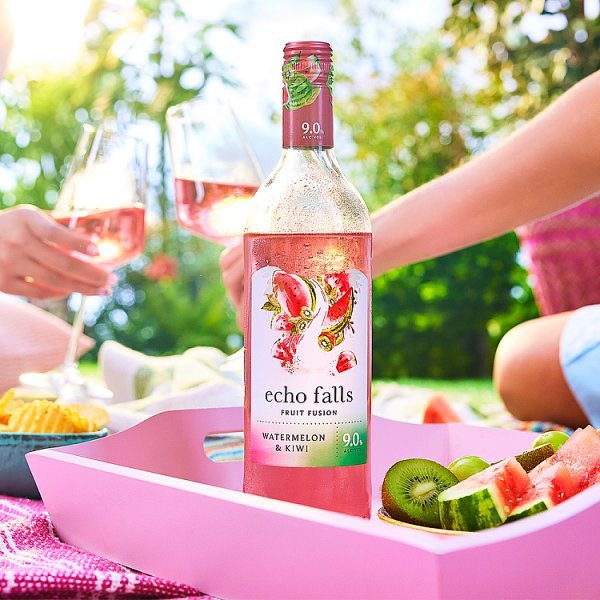 Echo Falls Watermelon & Kiwi Fruit Fusion 75cl x 6