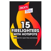 Jack's Firelighters with Hotspots 200g x 24